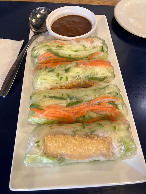 Summer rolls at Vietnam Kitchen in Edmonton