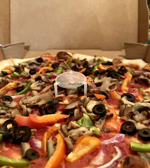 Garden pizza   at Slices in Tempe