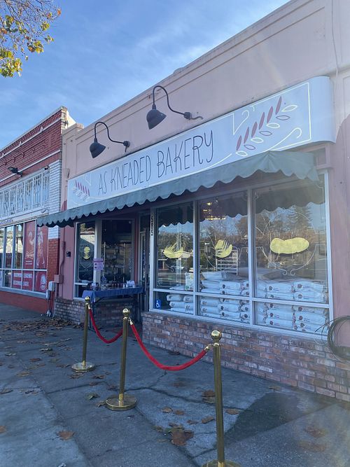 As Kneaded Bakery Storefront (So Cute and Retro IMO)  at As Kneaded Bakery in San Leandro