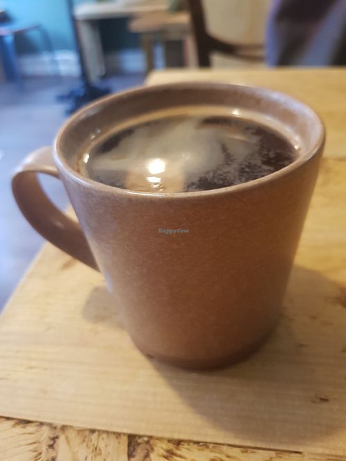 Great Americano at Remedy Coffee Shop in York