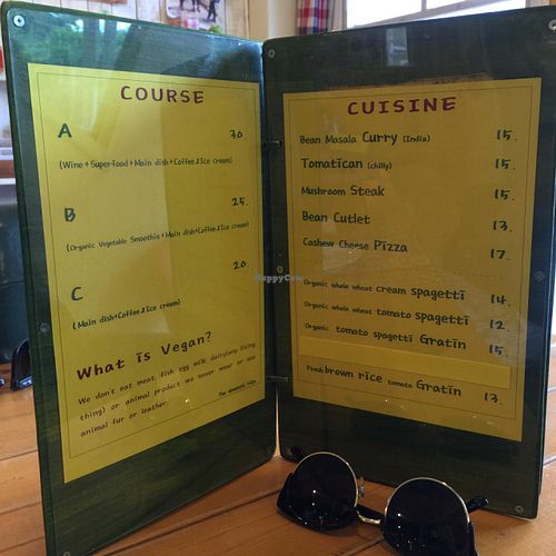 menu  at Loving Hut - Hairlatte in Busan