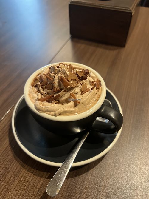 Sweet. Try iced. Lovely cream  at Junglegold Bali in Mengwi