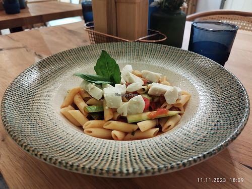 Pasta at Vita Rama in Sofia