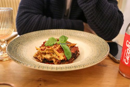 lasagna bolognese at Vita Rama in Sofia