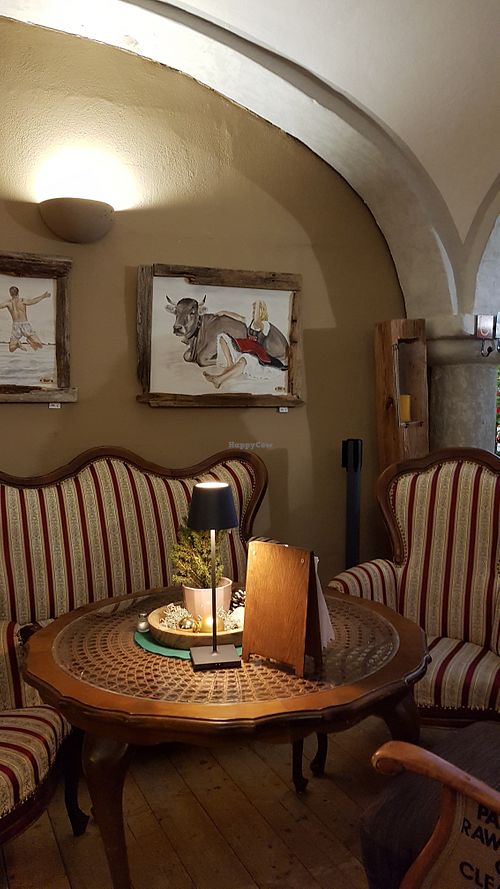 Quirky interior at Kaffeerösterei Martermühle in Assling