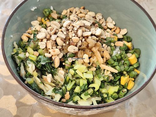 Thunder tea rice at Delicious Vegetarian 美味素食馆 in Seremban