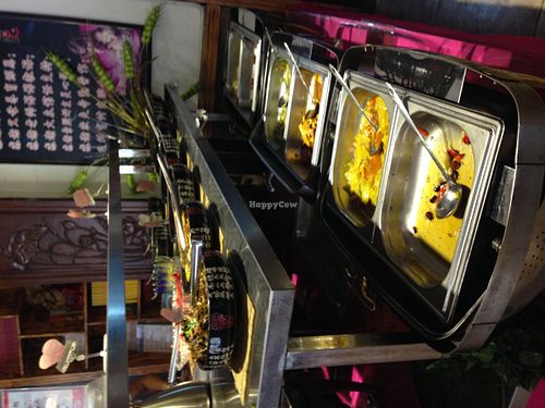 ... at Lovely Lotus Delicious Vegetarian in Dali