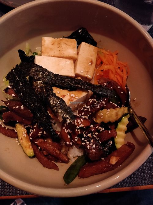 Bibimpap at Yammy Kitchen in Gothenburg