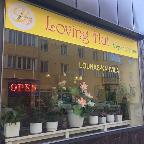 The only Loving Hut in Finland at Loving Hut in Helsinki