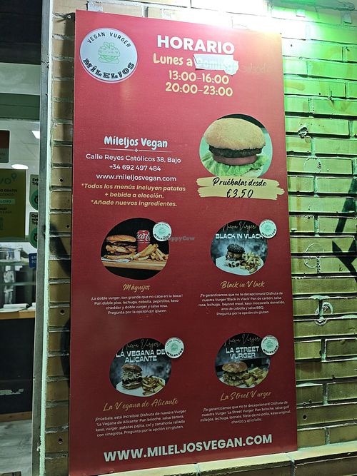  at Míleljos Vegan in Alicante