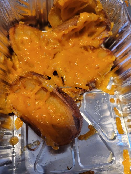 Vegan potato skins at Parrot Pizza Worcester in Worcester