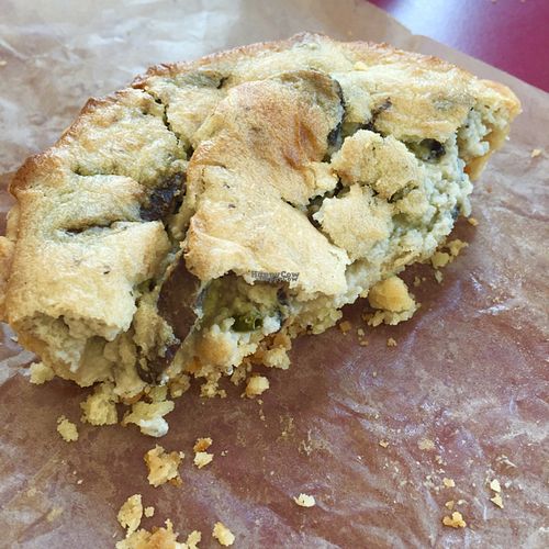 savory mushroom tart at Beet Box Bakery & Cafe in Denver