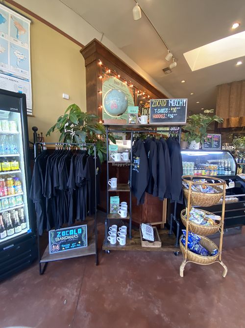 Zocalo Merch Set-Up  at Zocalo Coffeehouse in San Leandro