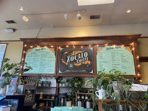 Zocalo Coffeehouse Full Menu Options  at Zocalo Coffeehouse in San Leandro