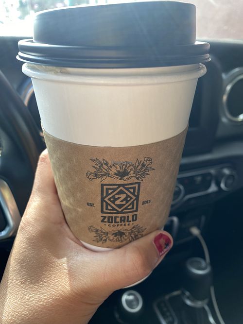 Peppermint Tea (Super HOT) 🥵 Use Caution  at Zocalo Coffeehouse in San Leandro