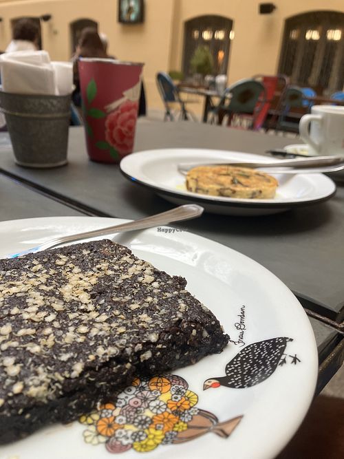 Brownie Vegano  at Frau Bondan Café in Belo Horizonte