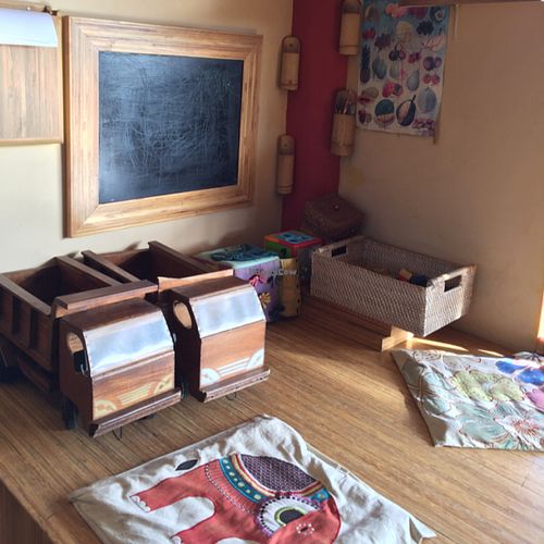 children's play area at Earth Cafe and Market in Ubud