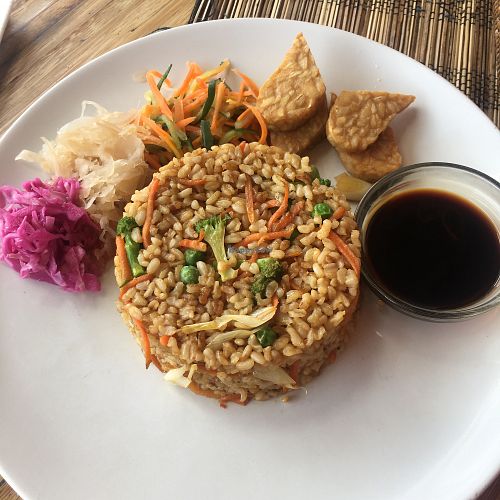 Nasi Goreng  at Earth Cafe and Market in Ubud