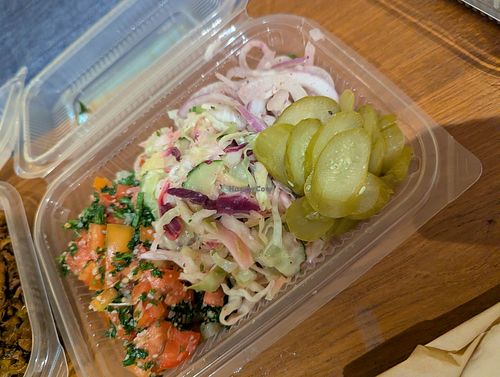 Salad at Lebanese Bites - Food Stall in Koh Phangan
