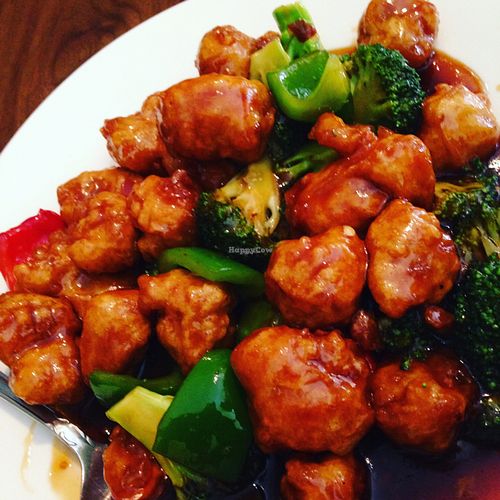 General tso chikn at Green Sprout in Atlanta
