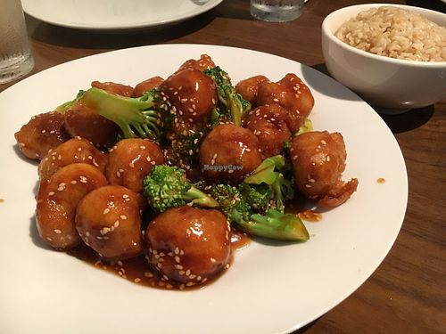 Sesame Chicken Vegan at Green Sprout in Atlanta