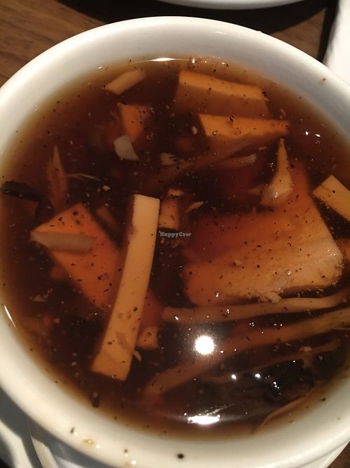 Hot and Sour Soup at Green Sprout in Atlanta