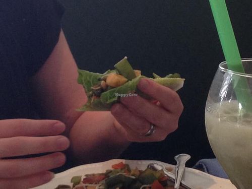 lettuce wraps at Green Sprout in Atlanta