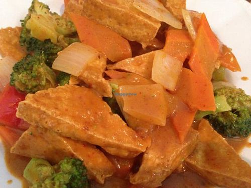 curry tofu at Green Sprout in Atlanta