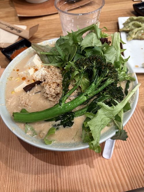 Vegan ramen   at HiroNori Craft Ramen in Cupertino