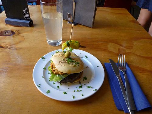 Black Bean Burger
sehr lecker! at Kombuse in Mannheim