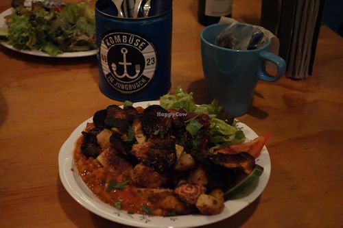 Mexican plate (vegan) at Kombuse in Mannheim