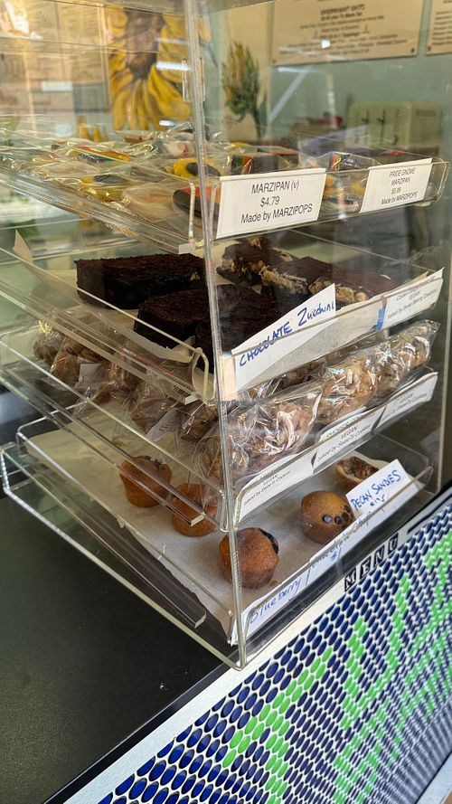 Cookies everything in here was vegan  at Grab 'n Go Health Bar in Provincetown