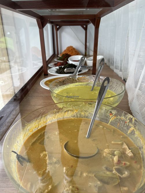 Dishes second row  at Home Veggie in Batam