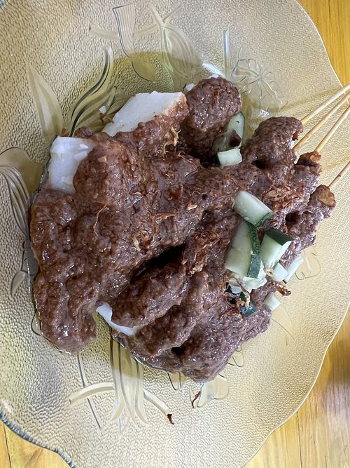 Sate 18k  at Home Veggie in Batam