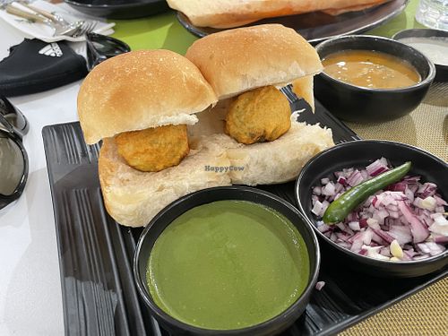 Vada pav   at Woodlands - Wan Chai in Hong Kong Island