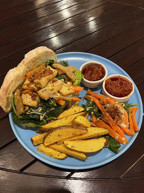 Vegan Taliwang Sandwich  at Coffee & Thyme in 