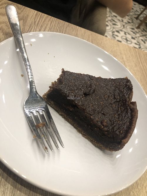 Sticky fig cake  at Paradise Food in Belgrade