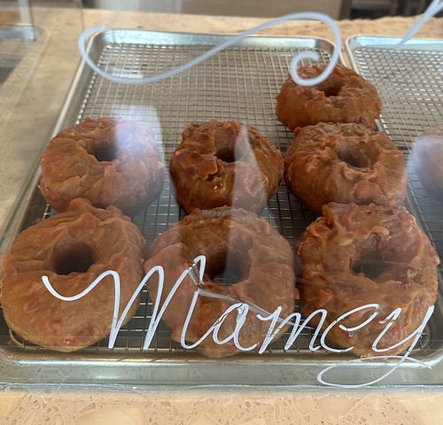 Mamey- I was scared to try this flavor 😆  at Max'd Out Donuts in North Miami Beach