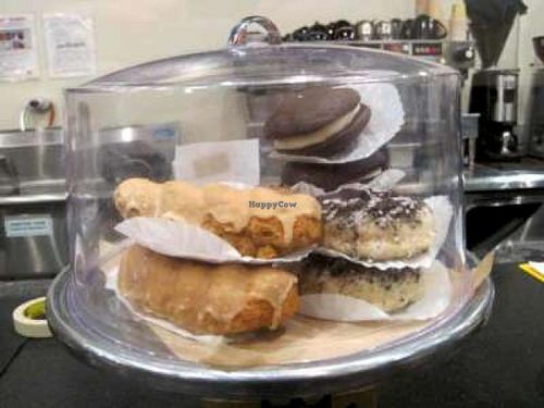 Sweets from Sabertooth Vegan Bakery at FoMu in Allston