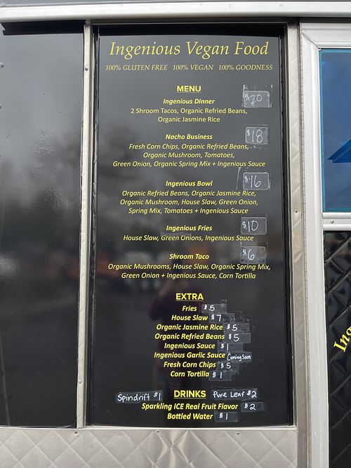   at Ingenious Vegan Food  in Sacramento