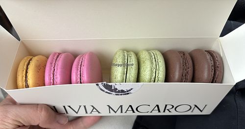 So delicious- 4 vegan options   at Olivia Macaron - Union Market in Washington