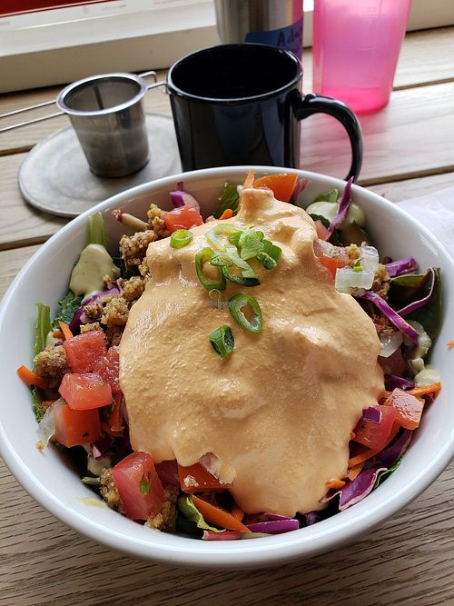 Walnut taco salad at Canteen in Portland
