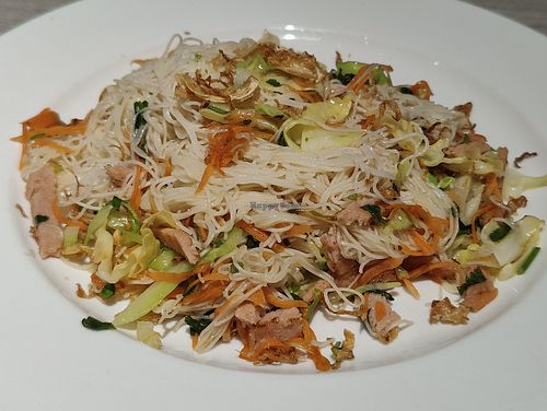 oriental fried mee sua  at Fortunate Taste Vegetarian Restaurant 幸福蔬食餐廳 in 