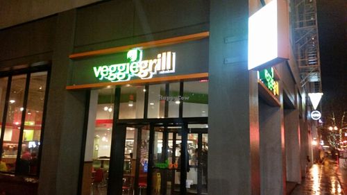 outside at Veggie Grill by Next Level in Portland