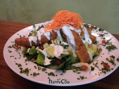 B-Wing salad at Veggie Grill by Next Level in Portland