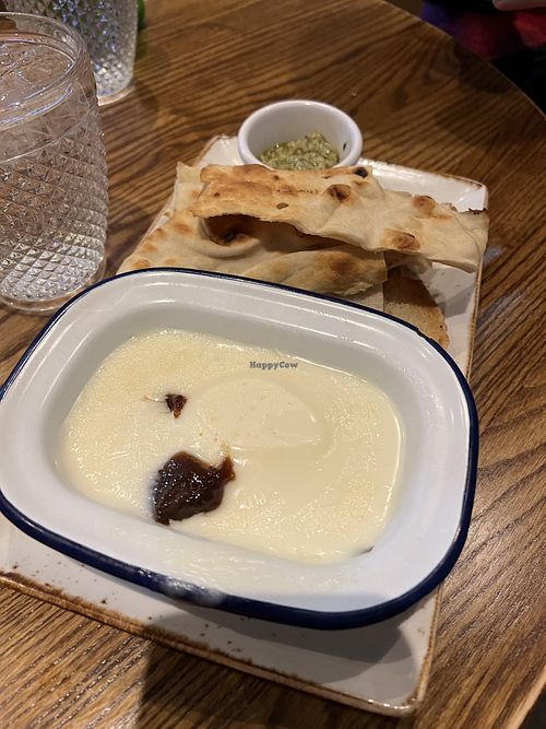 Vegan cheese dip  at The Auctioneers in Inverness