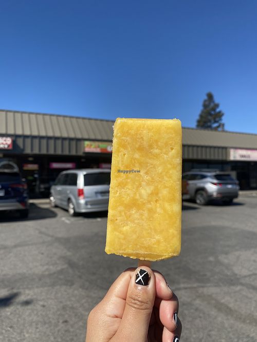 Pineapple Pop 🤪 Post Run Cool Down 💕💕💕  at Paleteria Neveria La Flor de Michoacan in Riverbank