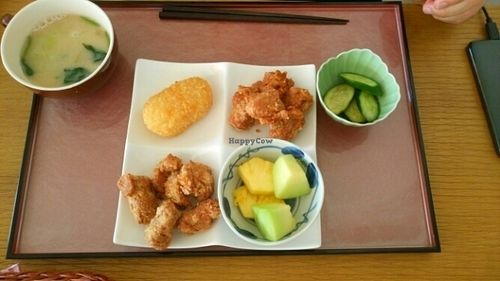 one of the combos at Prunus in Kyoto