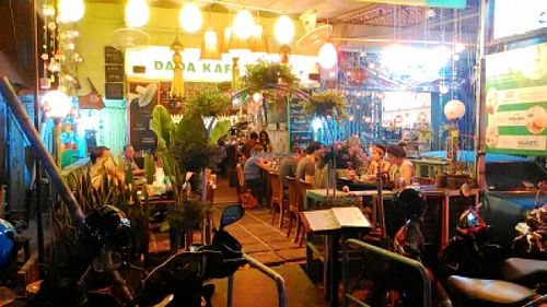 Front view at Dada Kafe in Chiang Mai