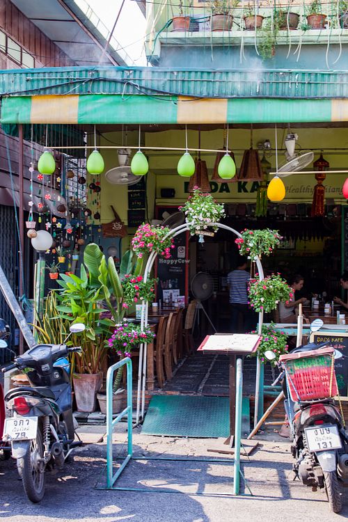 Entrance at Dada Kafe in Chiang Mai